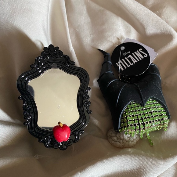 2 NWT Disney Villains Black and Green Maleficent and mirror bath and body works. - Picture 2 of 11